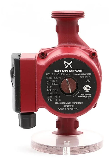 Циркуляционный насос Grundfos UPS 25-40 (96281375) Циркуляционный насос Grundfos UPS 25-40 (96281375)