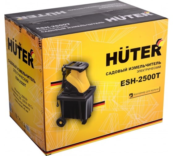 Садовый измельчитель электрический ESH-2500T HUTER