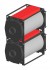 Котел стальной жаротрубный сдвоенный TEPLOFOR DD100/100 для горелок на газе и жидком топливе