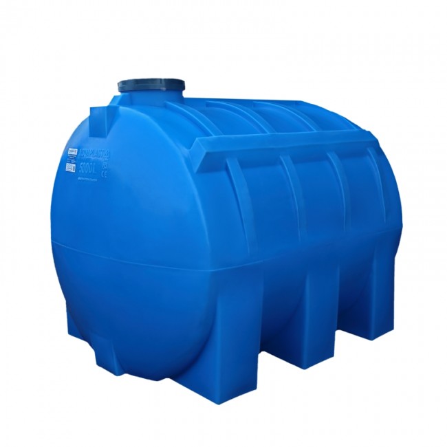 Емкость AQUAPLAST горизонтальная 5000л усиленная, плотность 1.3 (Арт. ОГ 5000) Емкость AQUAPLAST горизонтальная 5000л усиленная, плотность 1.3 (Арт. ОГ 5000)