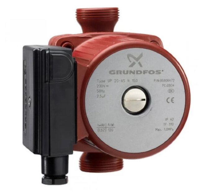Циркуляционный насос Grundfos UP 20-45N (95906472)