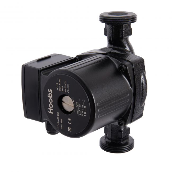Насос циркуляционный Hoobs CT 25-40S (с гайками) Насос циркуляционный Hoobs CT 25-40S (с гайками)