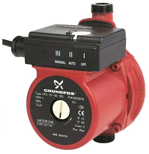 Циркуляционный насос Grundfos UPA 15-90 (59539512) Циркуляционный насос Grundfos UPA 15-90 (59539512)