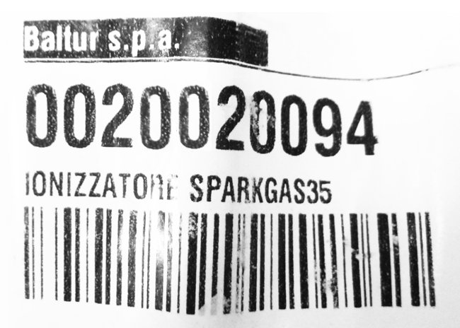 Электрод ионизации SPARKGAS35 арт. 20020094 (3-19-8700)