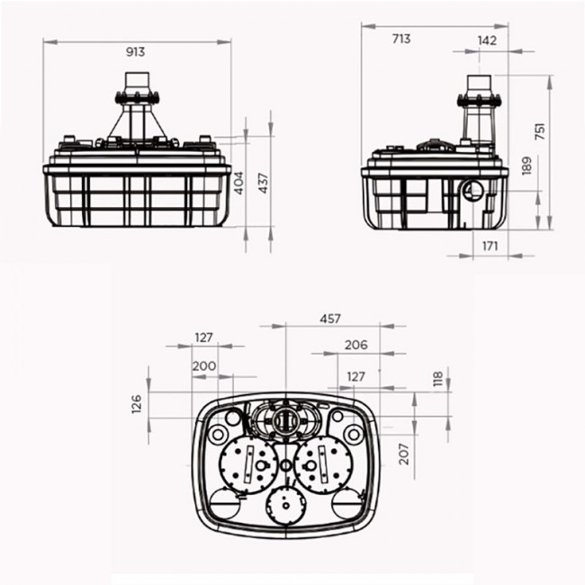 Насосная станция SFA Sanicubic 2 XL (трехфазный)