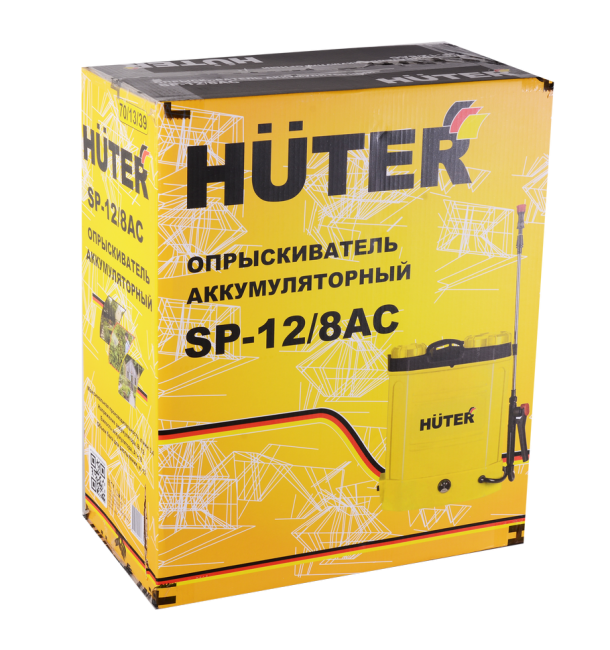 Опрыскиватель аккумуляторный Huter SP-12/8AC Опрыскиватель аккумуляторный Huter SP-12/8AC