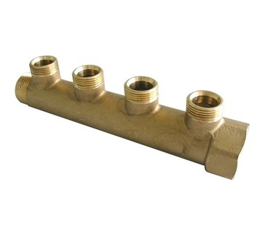 Коллектор 4 отвода распределительный OVENTROP 3/4" (1400654) Коллектор 4 отвода распределительный OVENTROP 3/4" (1400654)