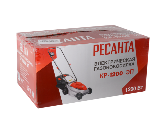 Электрическая газонокосилка Ресанта КР-1200 ЭП Электрическая газонокосилка Ресанта КР-1200 ЭП